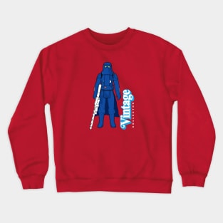 Vintage Collector - UZAY Blue Star Action Figure Crewneck Sweatshirt